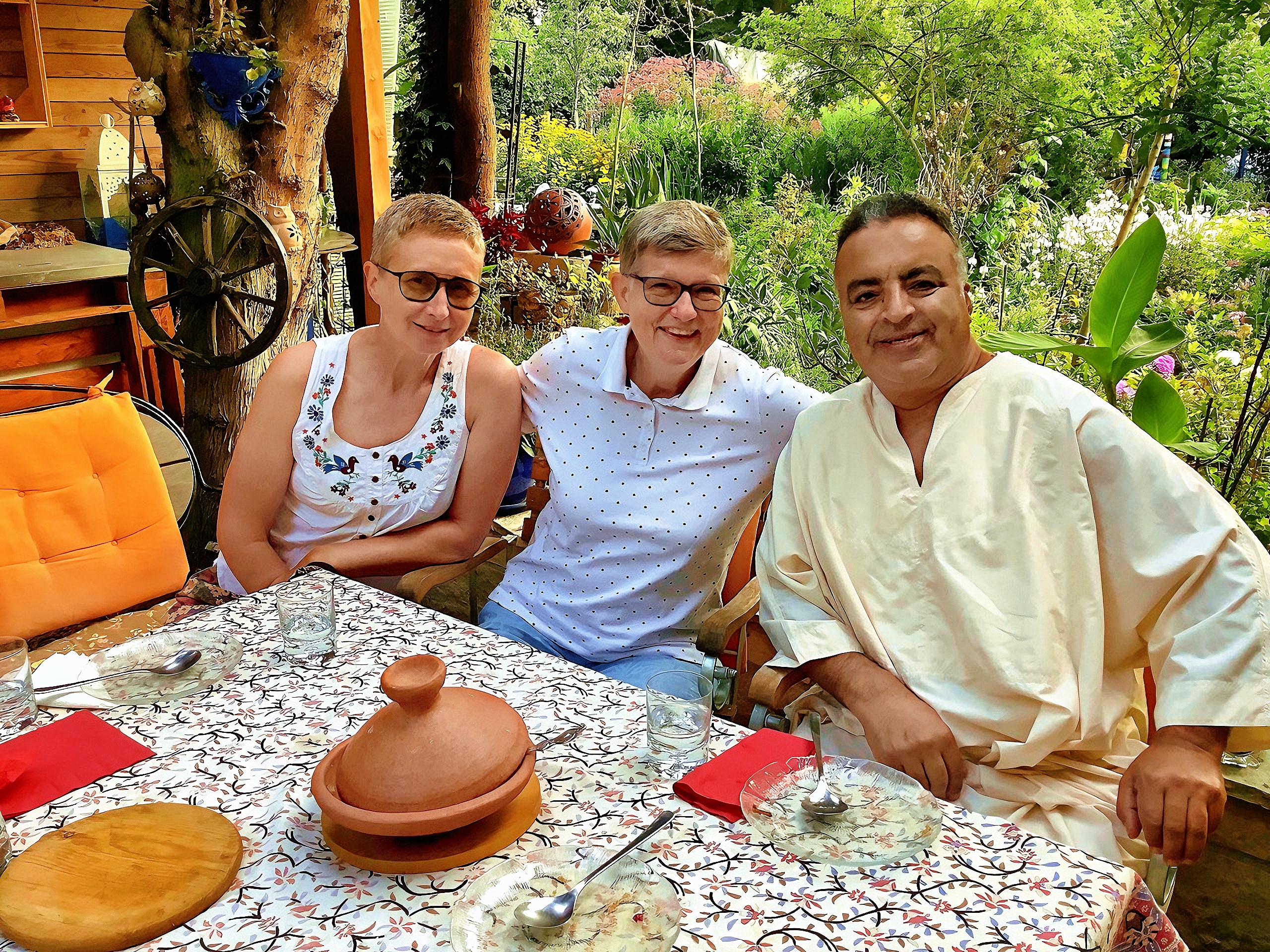 Client enjoying an adventure