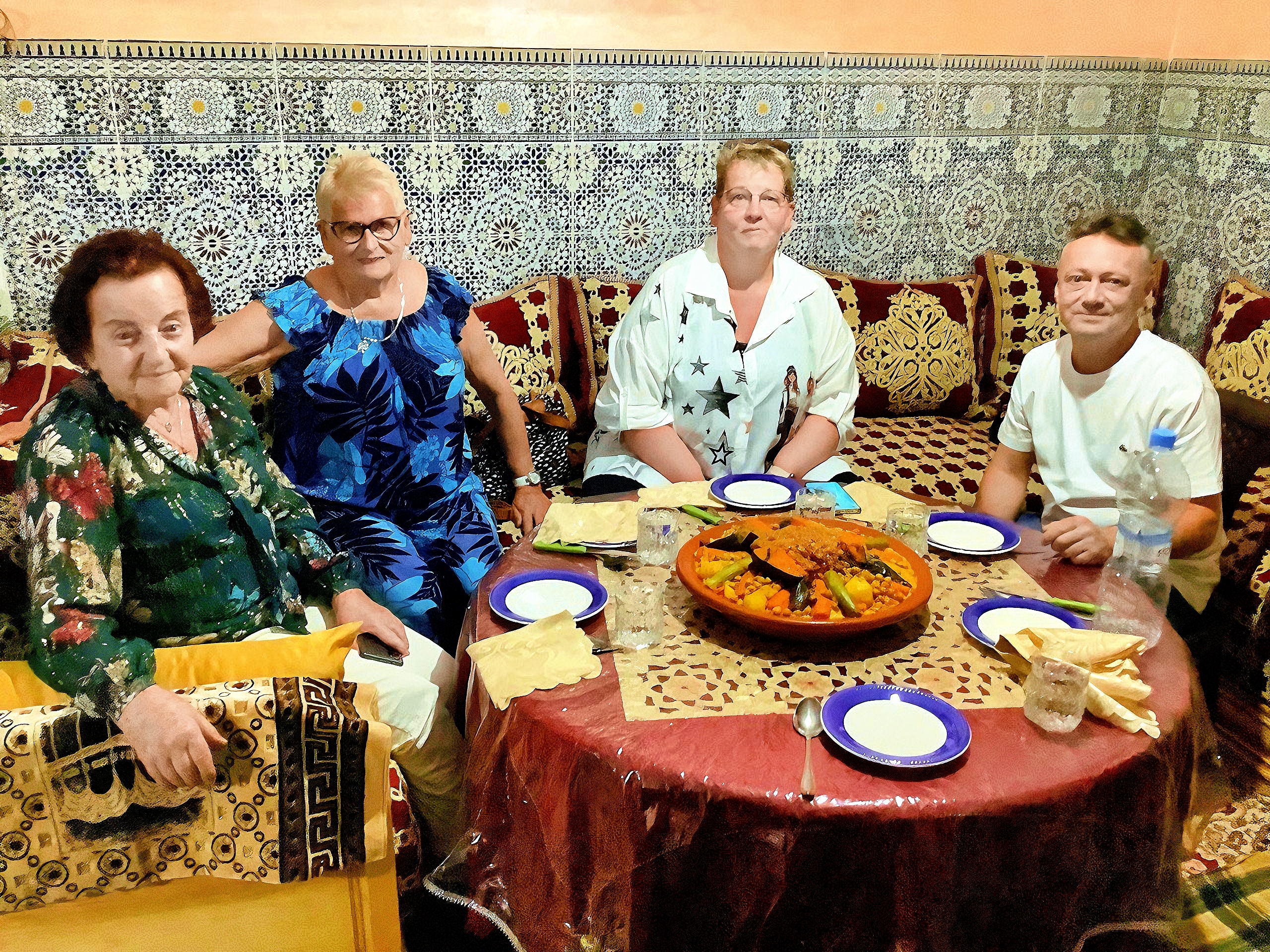 Client at a beautiful location