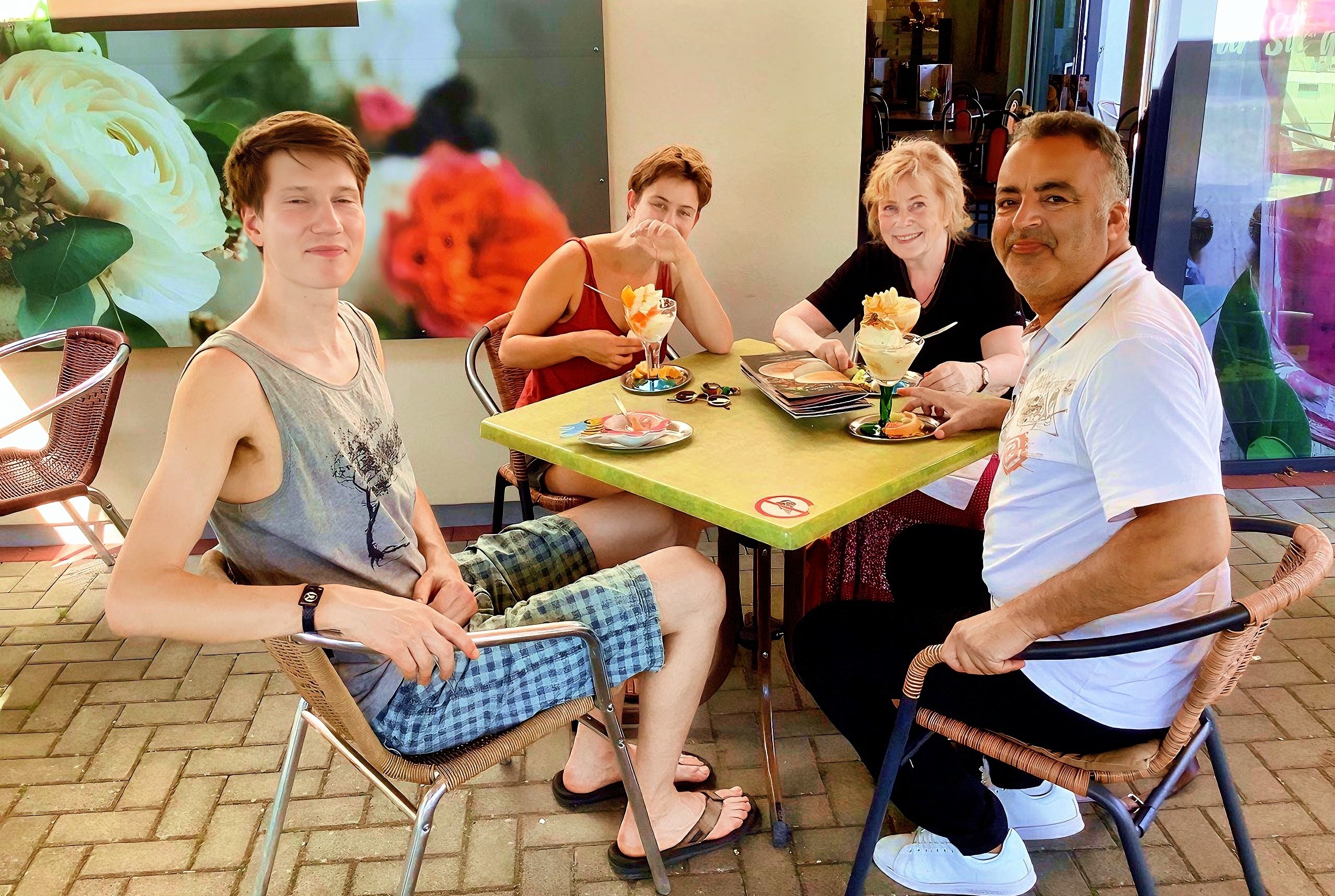 Client making memories